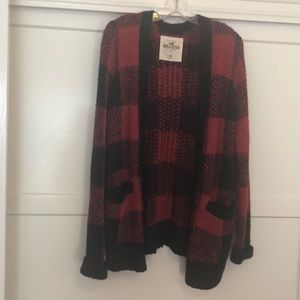 Hollister open cardigan sweater